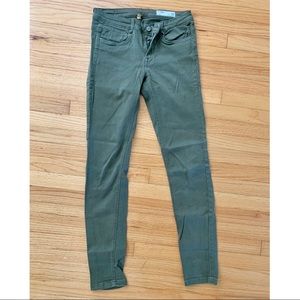 Zara Jeans | Zara TRF Denim Jeans | Green | Size 6